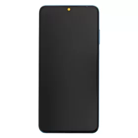   LCD kijelző + érintő egység + elülső burkolat Huawei P30 Lite készülékhez (24MP fényképezéshez) kék