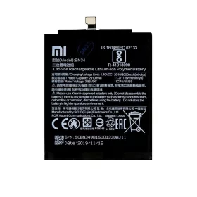 BN34 Xiaomi eredeti akkumulátor 3000mAh (Service Pack)