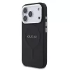 Guess PU Saffiano MagSafe hátsó tok iPhone 17 Pro készülékhez fekete