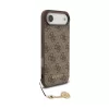 Guess 4G Charm hátsó tok iPhone 17 készülékhez Air Tone on Tone barna