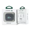 Lacoste Liquid Silicone Croc Logo tok AirPods 4 készülékhez fekete