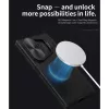 Nillkin CamShield Prop Magnetic Pen Slot hátsó tok Samsung Galaxy Z Fold 7 készülékhez fekete
