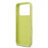 Guess Liquid Silicone 4G Metal Logo tok iPhone 17 Pro készülékhez sárga