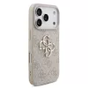 Guess PU 4G Metal Logo Strap tok iPhone 17 Pro készülékhez rózsaszín