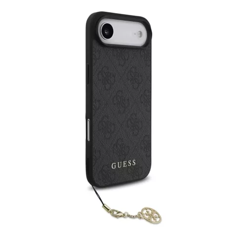 Guess 4G Charm tok iPhone 17 készülékhez Air Tone on Tone szürke
