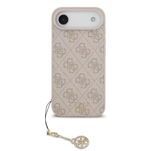 Guess 4G Charm tok iPhone 17 Air készülékhez, Tone on Tone rózsaszín