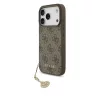 Guess 4G Charm tok iPhone 17 Pro készülékhez Tone on Tone barna