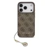 Guess 4G Charm tok iPhone 17 Pro készülékhez Tone on Tone barna