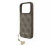 Guess 4G Charm tok iPhone 17 Pro készülékhez Tone on Tone barna
