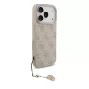 Guess 4G Charm tok az iPhone 17 Pro készülékhez Tone on Tone rózsaszín