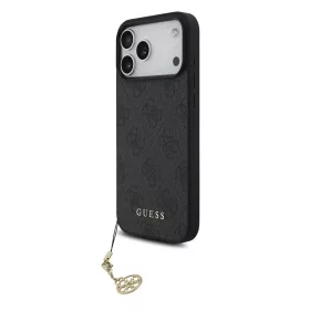   Guess 4G Charm tok iPhone 17 Pro Max készülékhez Tone on Tone szürke