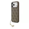 Guess 4G Charm tok iPhone 17 Pro Max készülékhez Tone on Tone barna