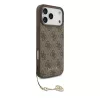 Guess 4G Charm tok iPhone 17 Pro Max készülékhez Tone on Tone barna