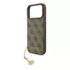 Guess 4G Charm tok iPhone 17 Pro Max készülékhez Tone on Tone barna