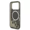 Guess IML Flowers Strap MagSafe tok iPhone 17 Pro készülékhez fekete