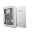 Guess IML Flowers Strap MagSafe tok iPhone 17 Pro Max készülékhez fekete
