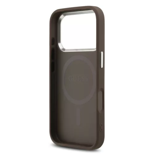Guess 4G MagSafe tok iPhone 17 Pro készülékhez barna