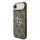 Guess PU Leather 4G Metal Logo Gold Frame MagSafe tok iPhone 17 Air készülékhez barna