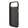 Guess PU Leather 4G Metal Logo Gold Frame MagSafe tok iPhone 17 Air készülékhez barna