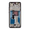 Motorola ThinkPhone 25 5G készülékhez LCD kijelző + érintőpanel egység + elülső tok szénfekete (Service Pack)