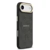 Guess PU Leather 4G Gold Frame MagSafe tok iPhone 17 Air készülékhez fekete