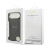 Guess PU Leather 4G Gold Frame MagSafe tok iPhone 17 Air készülékhez fekete