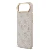 Guess PU bőr 4G Gold Frame MagSafe tok iPhone 17 Air készülékhez rózsaszín