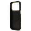 Guess PU Leather 4G Gold Frame MagSafe tok iPhone 17 Pro készülékhez fekete