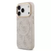 Guess PU Leather 4G Gold Frame MagSafe tok az iPhone 17 Pro készülékhez, rózsaszín