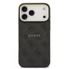 Guess PU Leather 4G Gold Frame MagSafe tok iPhone 17 Pro Max készülékhez fekete
