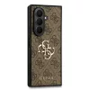 Guess PU 4G Metal Logo tok Samsung Galaxy Z Fold 7 készülékhez barna