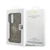 Guess PU 4G Metal Logo tok Samsung Galaxy Z Fold 7 készülékhez barna