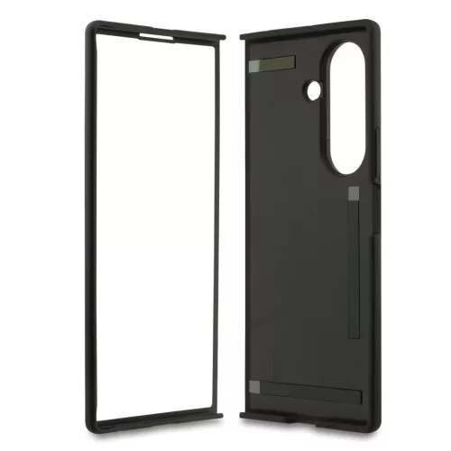 Guess PU 4G Metal Logo tok Samsung Galaxy Z Fold 7 készülékhez rózsaszín