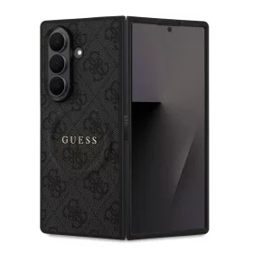   Guess PU Leather 4G Colored Ring Magnetic tok Samsung Galaxy Z Fold 7 készülékhez fekete