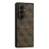 Guess PU Leather 4G Colored Ring Magnetic tok Samsung Galaxy Z Fold 7 készülékhez barna