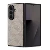 Guess PU Leather 4G Colored Ring Magnetic tok Samsung Galaxy Z Fold 7 készülékhez rózsaszín