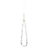 Guess IML Flowers Allover Strap MagSafe Tok iPhone 17 Pro készülékhez fehér