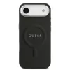 Guess PU Saffiano MagSafe tok iPhone 17 Air készülékhez fekete