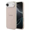 Guess PU Saffiano MagSafe tok iPhone 17 Air készülékhez rózsaszín