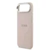 Guess PU Saffiano MagSafe tok iPhone 17 Air készülékhez rózsaszín