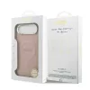 Guess PU Saffiano MagSafe tok iPhone 17 Air készülékhez rózsaszín