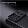 Nillkin CamShield PRO tok Apple iPhone 17 Pro készülékhez fekete