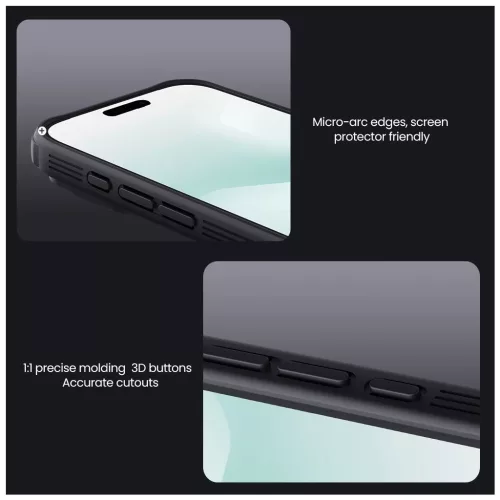 Nillkin CamShield PRO tok Apple iPhone 17 Pro készülékhez fekete