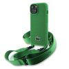 Lacoste Iconic Petit Pique Crossbody Strap Woven Logo tok iPhone 15 készülékhez zöld