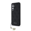 Guess 4G Charm Case Samsung Galaxy S24 FE készülékhez szürke