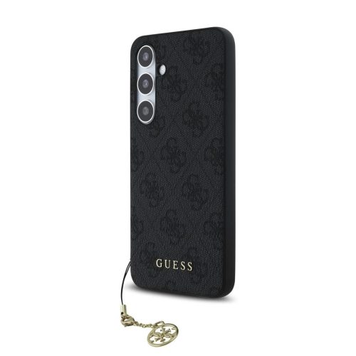 Guess 4G Charm Case Samsung Galaxy S24 FE készülékhez szürke