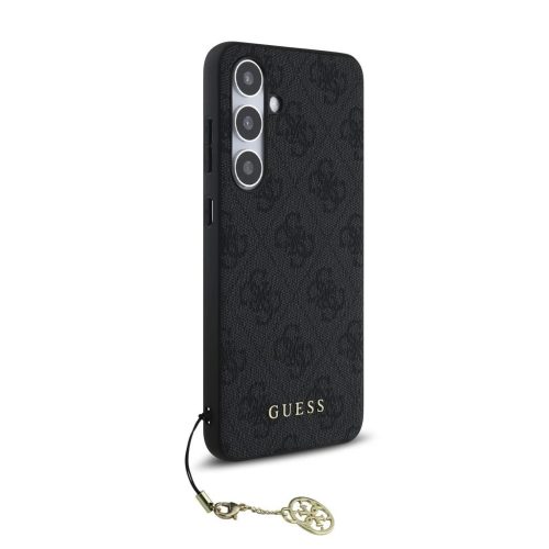 Guess 4G Charm Case Samsung Galaxy S24 FE készülékhez szürke