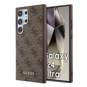 Guess 4G tok Samsung Galaxy S24 Ultra készülékhez barna