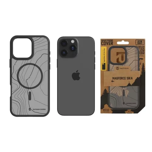 Tactical MagForce Hyperstealth Sika tok iPhone 16 Pro Max készülékhez aszfalt
