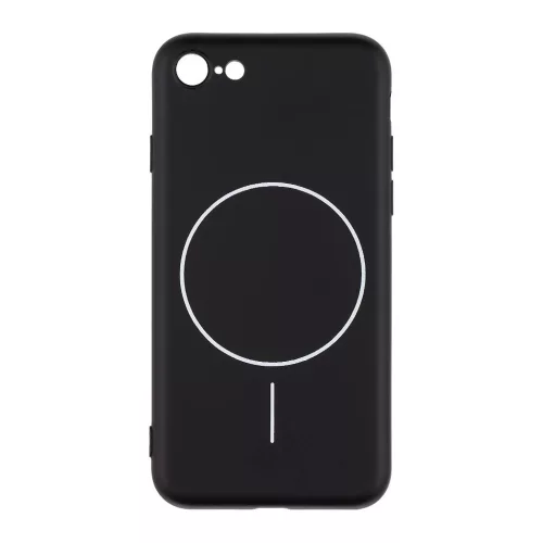 OBAL:ME MagNetix Matte TPU tok for Apple iPhone 7/8/SE2020/SE2022 készülékhez fekete